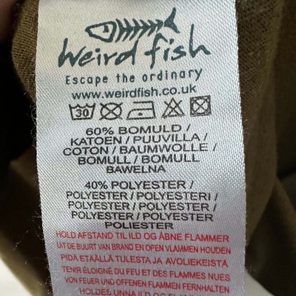 The A-Team Weird Fish Green "A-Bream" XXL Men's Tee Shirt *Rare find in the US* - Picture 7 of 7